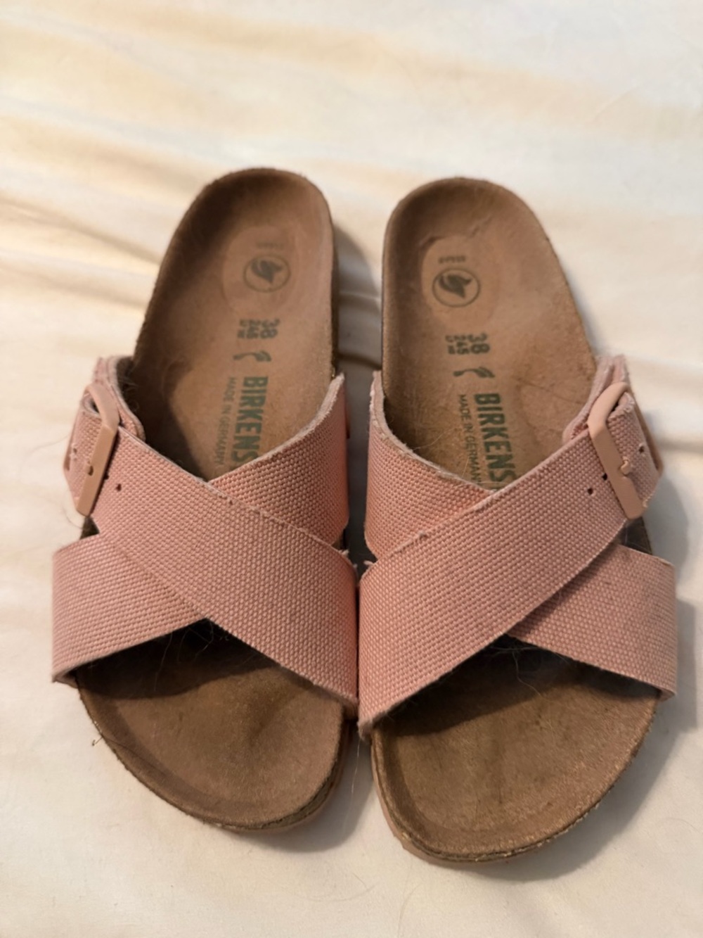 Birkenstock Dusty Pink Sienna Slide Sandals
